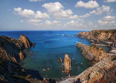 Clouds over the ocean