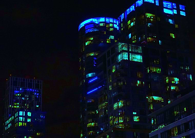 Blue City Lights