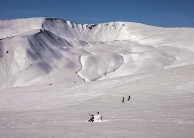 Just two skitourists