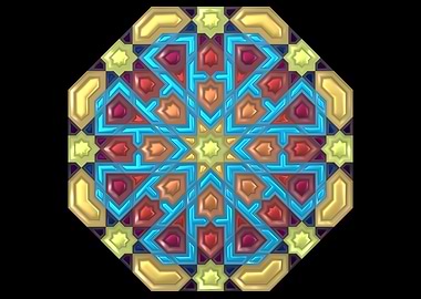 Octagon Islamic Geometry