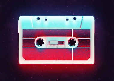 Neon Cassette