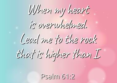 Lead Me To The Rock 612