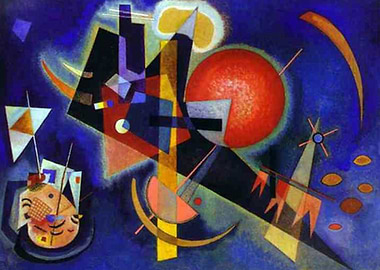 Kandinsky In Blue