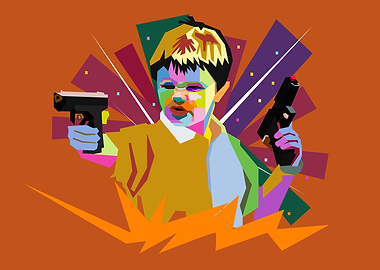 Children with gun