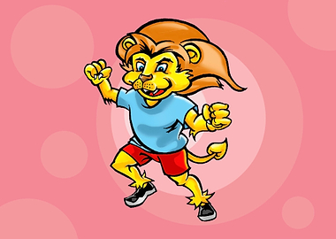 Lion Mascot