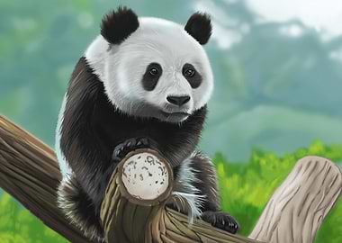 cute panda