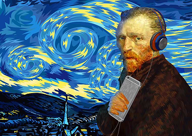 DJ Van Gogh Starry Night