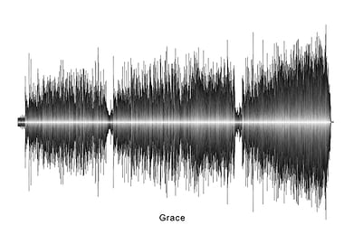 Jeff Buckley Soundwave Art
