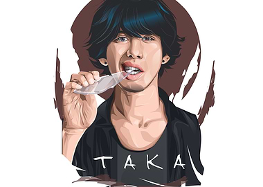 Taka Vector Portrait