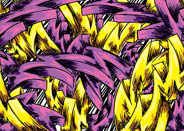 Yellow and Purple Sparks