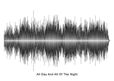 The Kinks Soundwave Art