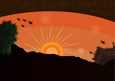 The nature of evening