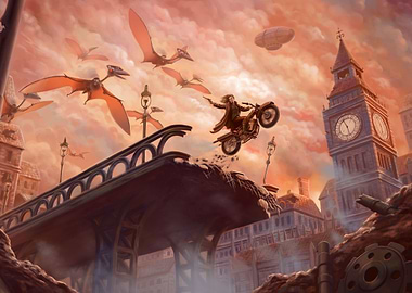 Flight From the Pterobots