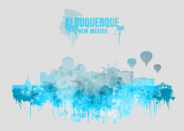 Albuquerque NM Skyline