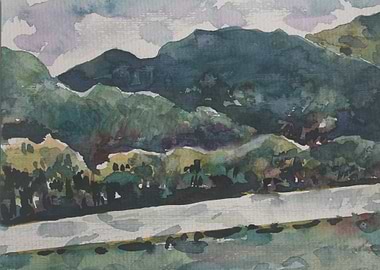 Watercolour Landscape