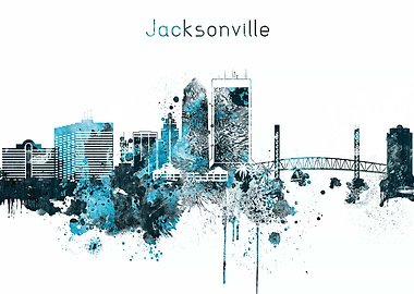 Jacksonville Fl Skyline