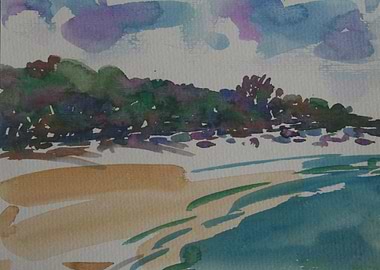 Watercolour Landscape