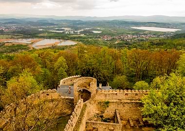 Castle in the mountain