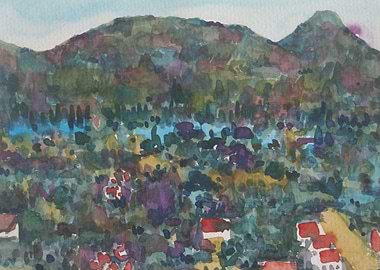 Watercolour Landscape