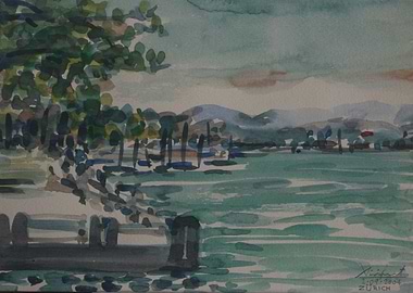 Watercolour Landscape