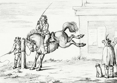 Taming A Horse By Jean Ber