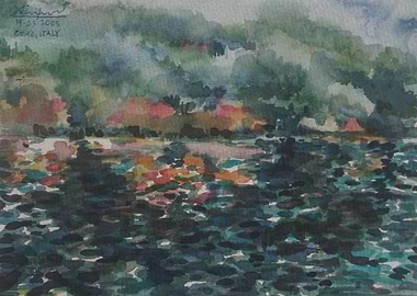 Watercolour Landscape