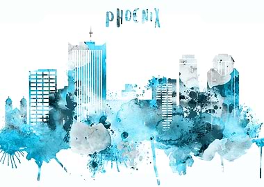 Phoenix Arizona Skyline