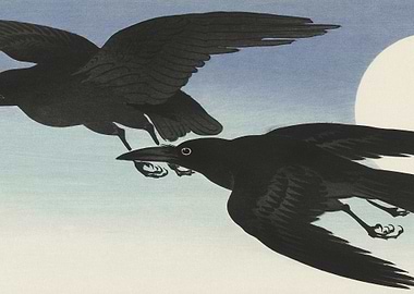 Crows At Full Moon 1925 1