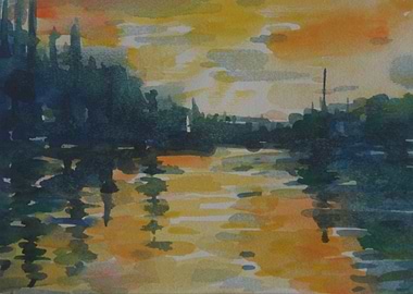 Watercolour Landscape