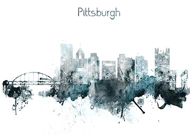 Pittsburgh PA Skyline