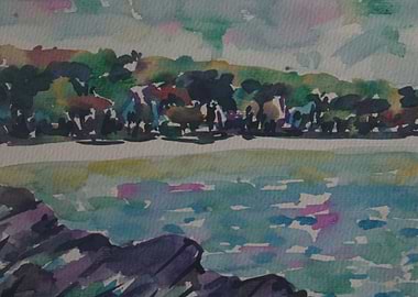 Watercolour Landscape