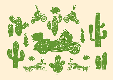 Cactus Bikes and Wolfs