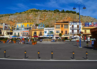 Small Mondello Beach Town