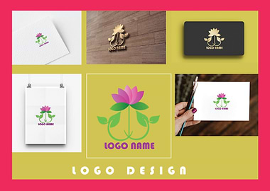 Floral Logo Elegant Design