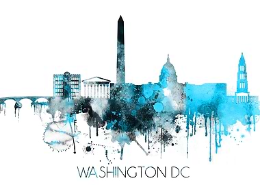 Washington DC Skyline