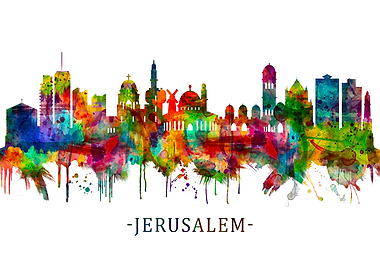 Jerusalem Israel Skyline