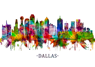 Dallas Texas Skyline