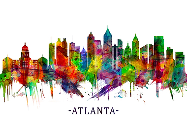 Atlanta Georgia Skyline