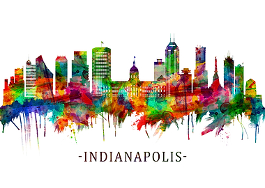Indianapolis Skyline