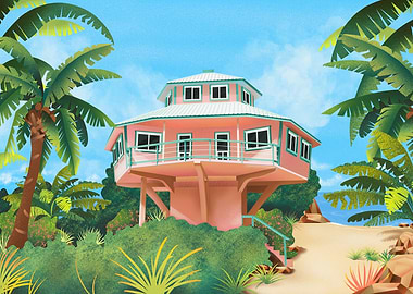 Tropical Paradise House