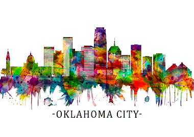 Oklahoma City Skyline