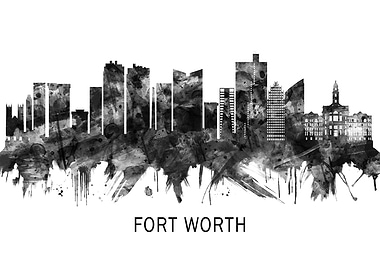 Fort Worth Texas Skyline