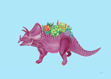 Succulent Triceratops