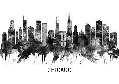 Chicago Illinois Skyline