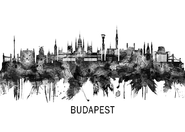 Budapest Hungary Skyline