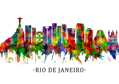 Rio de Janeiro Skyline