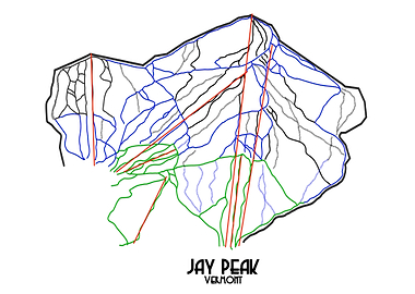 Jay Peak Trail Map