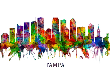 Tampa Florida Skyline
