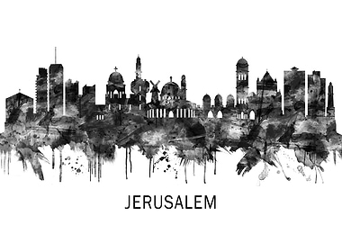 Jerusalem Israel Skyline