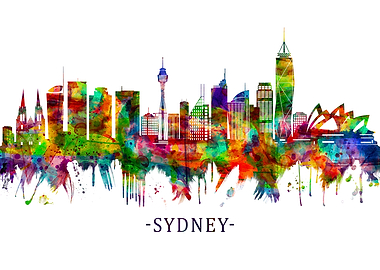 Sydney Australia Skyline
